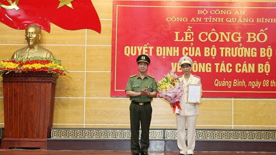 Quảng Bình có tân Phó Giám đốc Công an tỉnh