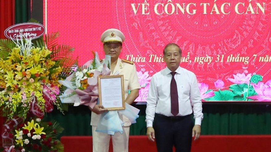 Tỉnh Thừa Thiên-Huế có Giám đốc Công an mới