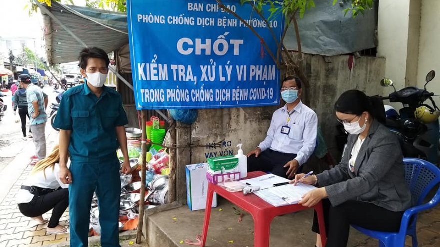 Tiền Giang xử phạt 125 trường hợp không đeo khẩu trang nơi công cộng