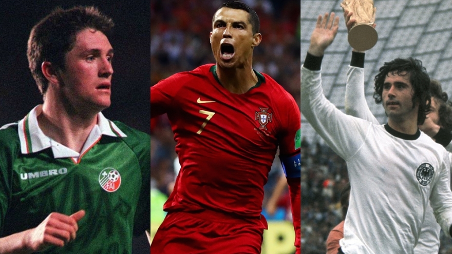 Top 10 chân sút vĩ đại nhất ĐTQG châu Âu: Ronaldo không có đối thủ