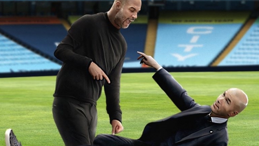 Biếm họa 24h: Pep Guardiola dùng “thiết đầu công” hạ gục Zidane