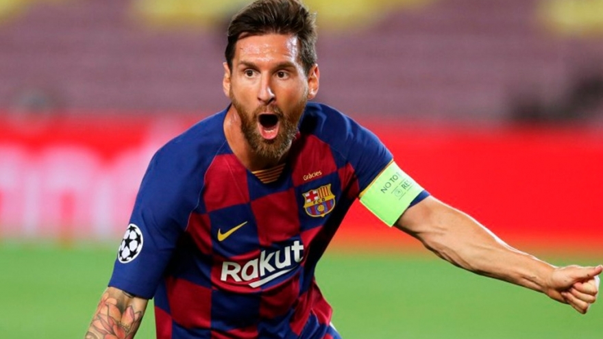 Messi rực sáng, Barca thắng dễ Napoli để ẵm vé vào tứ kết Champions League