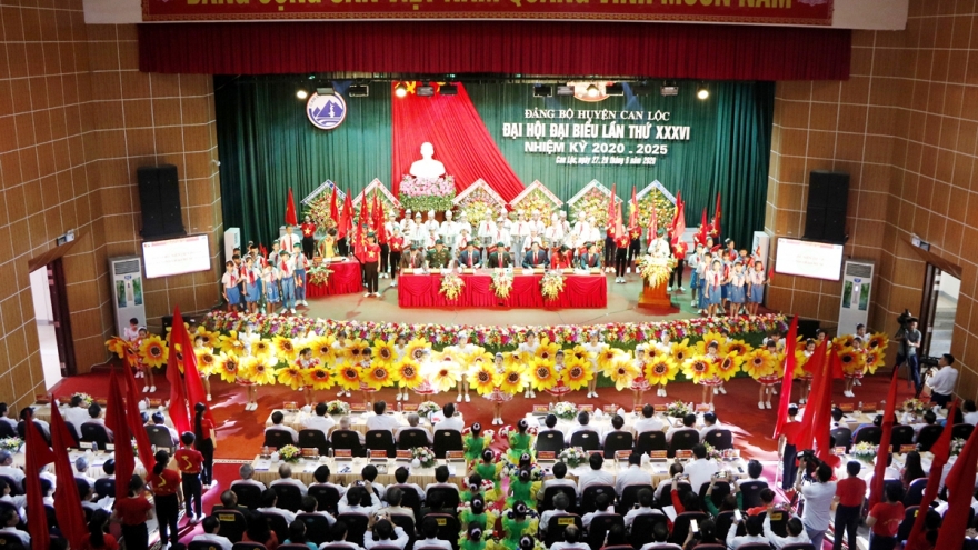 Huyện Can Lộc: Đại hội điểm bầu trực tiếp Bí thư tại Hà Tĩnh