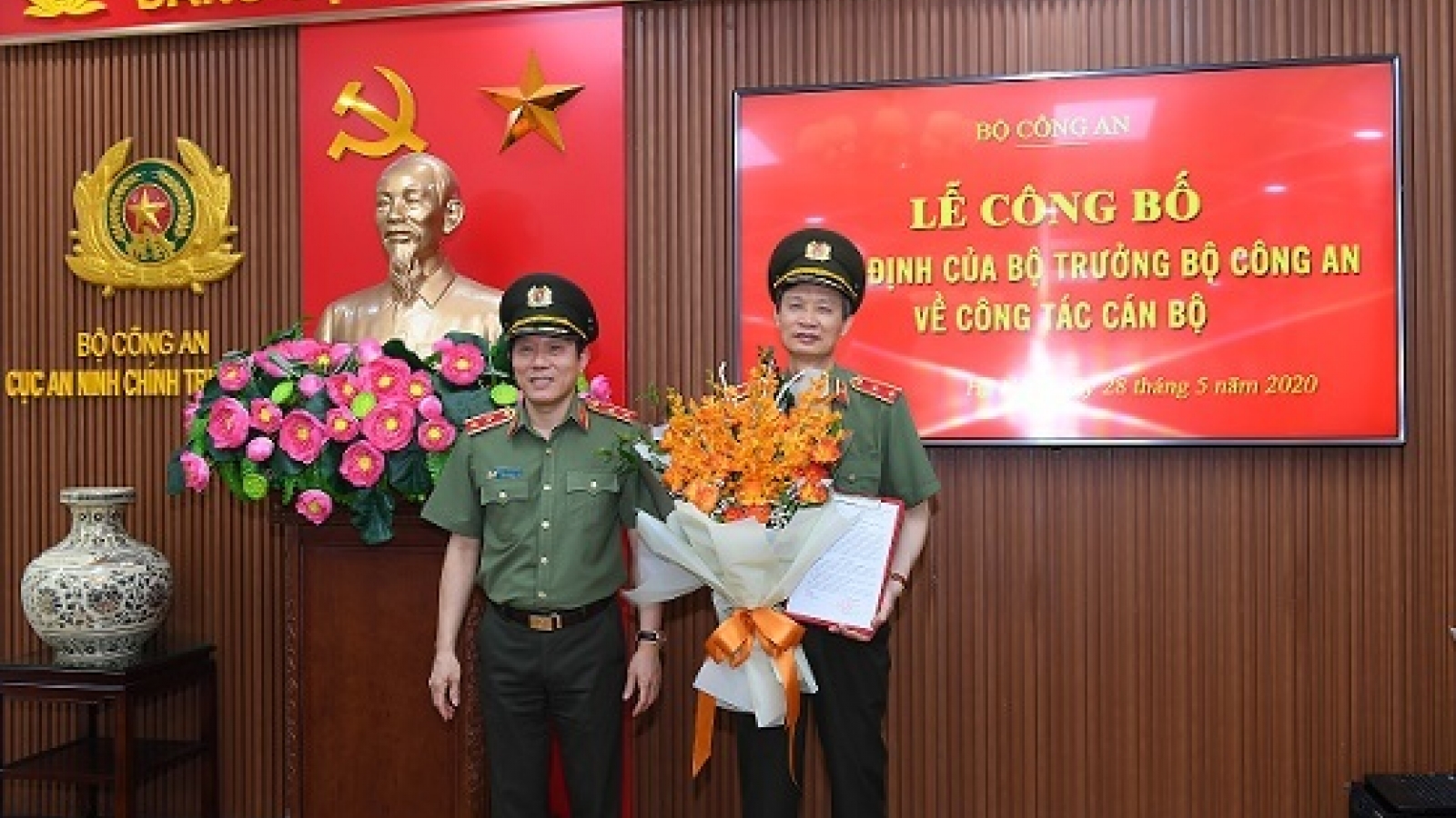 Bộ Công an có tân Cục trưởng Cục An ninh chính trị nội bộ
