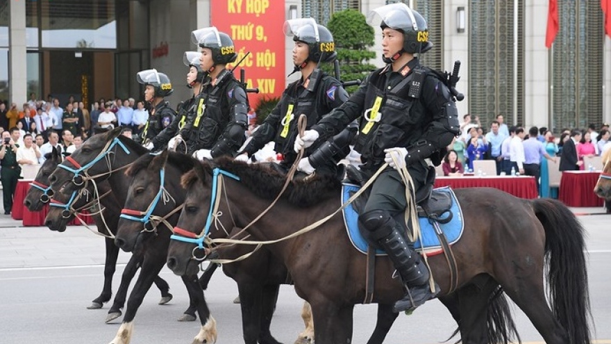 Cảnh sát cơ động Kỵ binh có thể tham gia vào lễ đón nguyên thủ các nước