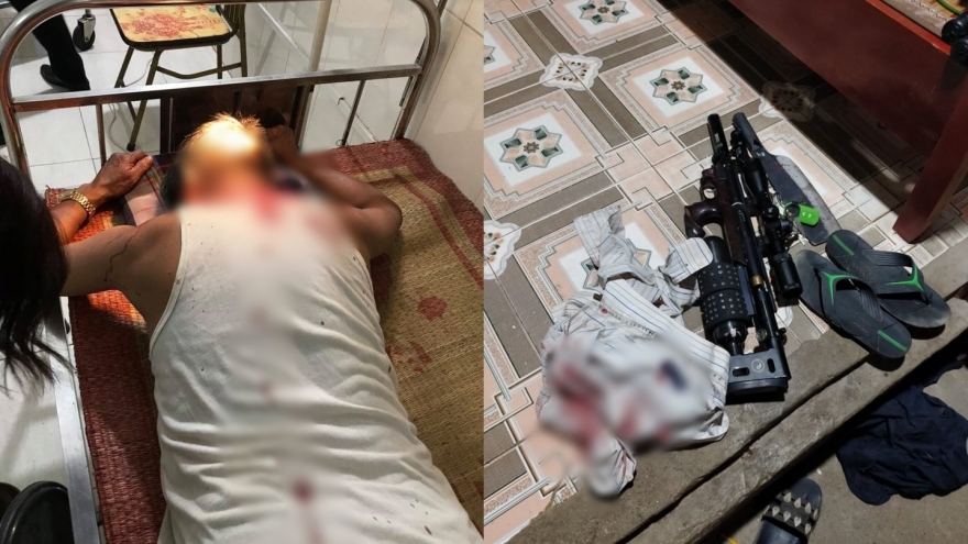 Mang súng và dao đi đòi nợ, đánh trọng thương 1 người