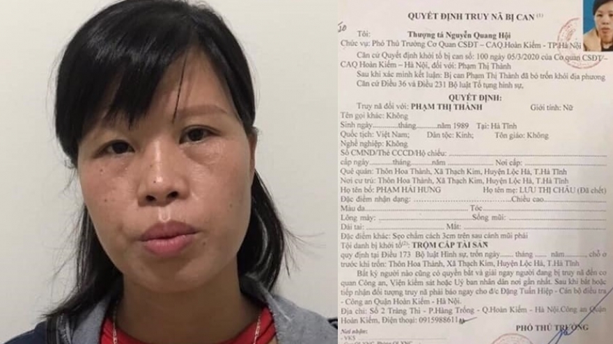 Người mẹ bỏ con ở hố ga còn bị truy nã về tội Trộm cắp tài sản