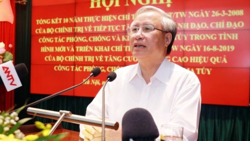 Ông Trần Quốc Vượng: “Phòng chống ma túy là nhiệm vụ cấp bách, trọng tâm“