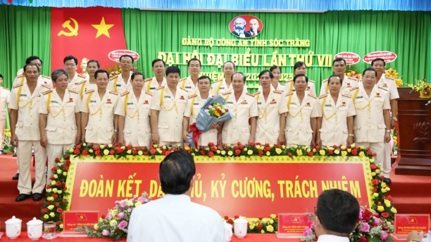 Giám đốc Công an tỉnh Sóc Trăng tái đắc cử chức danh Bí thư