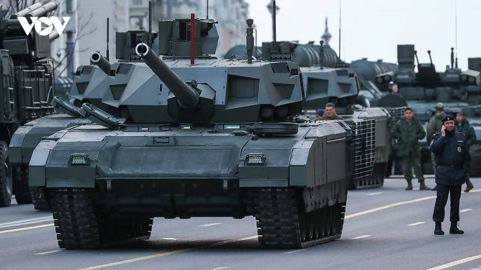 Nga thử nghiệm siêu tăng T-14 Armata ở chiến trường Syria
