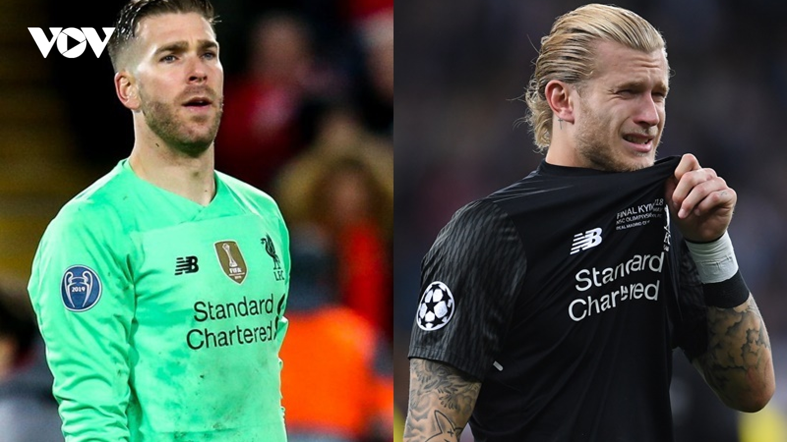 Firmino trổ tài làm thủ môn, CĐV Liverpool tranh thủ "đá xoáy" Karius và Adrian