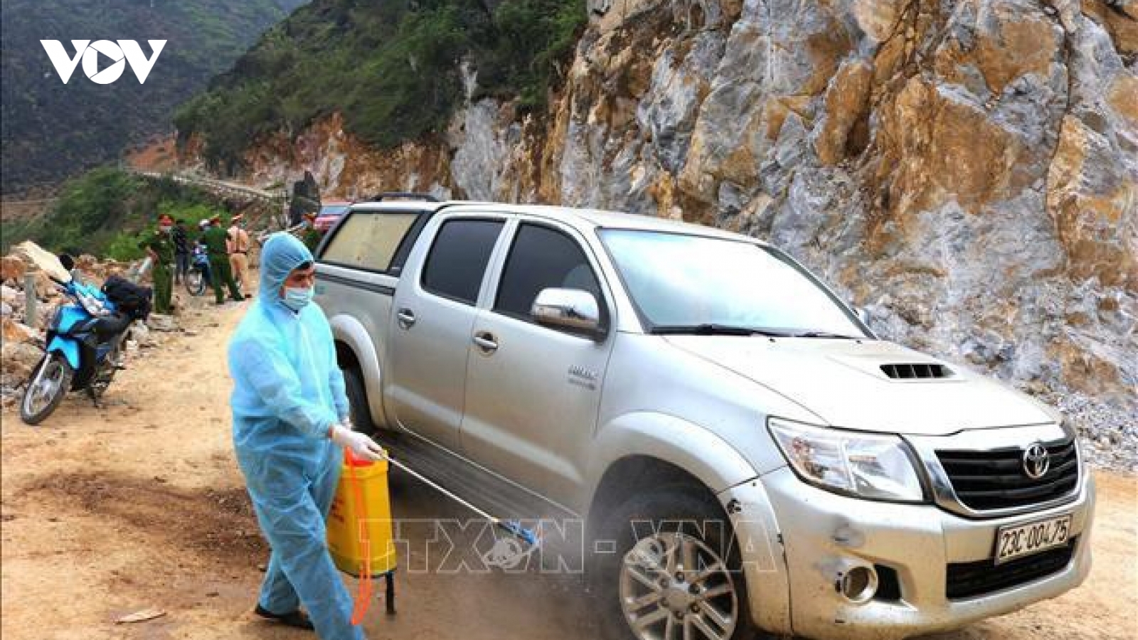 Hà Giang tiến hành test sàng lọc đối với người dân thị trấn Đồng Văn