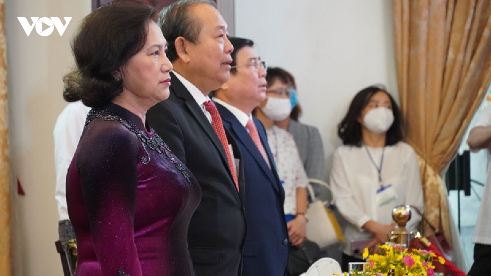 TPHCM mít tinh kỷ niệm 45 năm Giải phóng miền Nam, thống nhất đất nước
