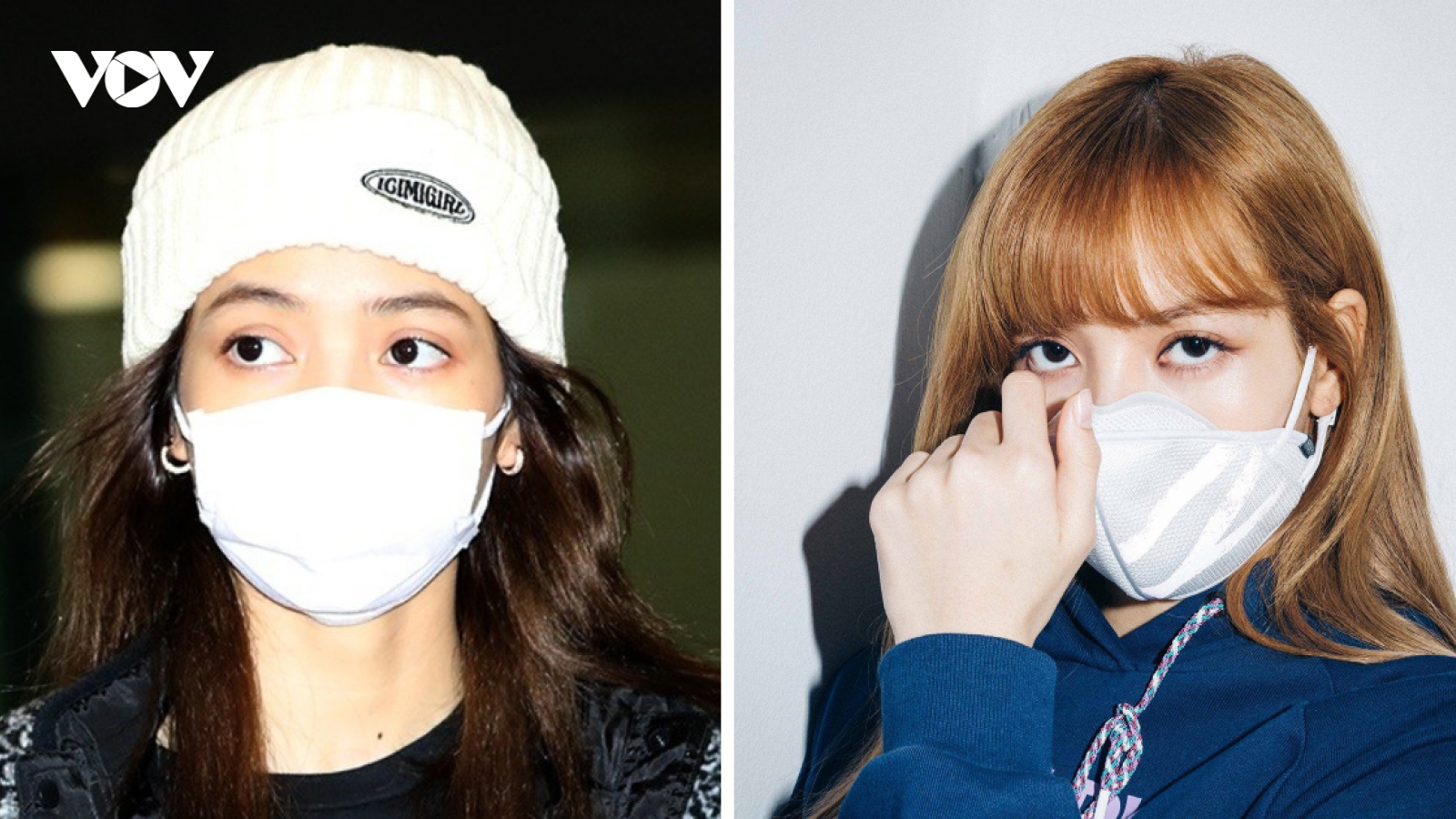 Đeo khẩu trang kín mít, Lisa (Black Pink) vẫn xinh đẹp rạng ngời