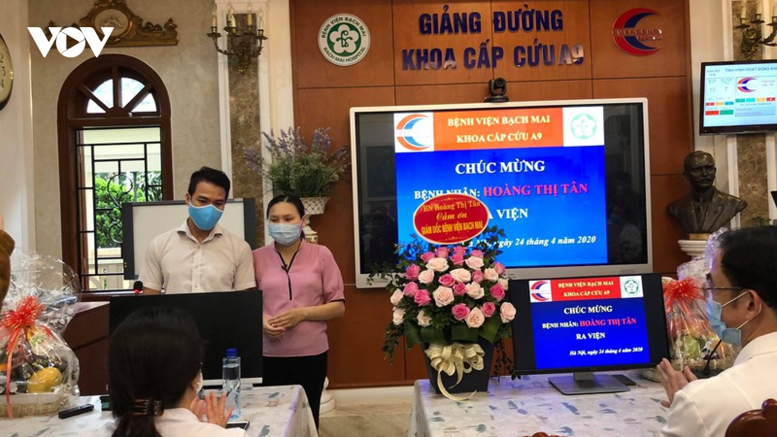 Sản phụ ngừng tim cấp cứu ở Bệnh viện Bạch Mai được xuất viện
