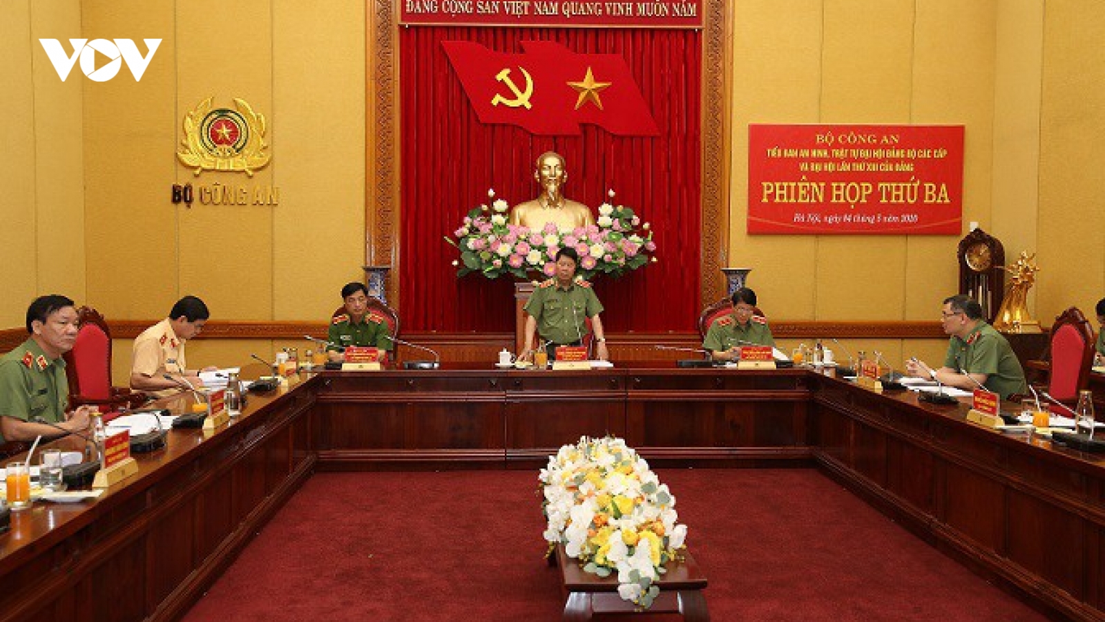 Triển khai các biện pháp bảo đảm ANTT Đại hội đảng các cấp