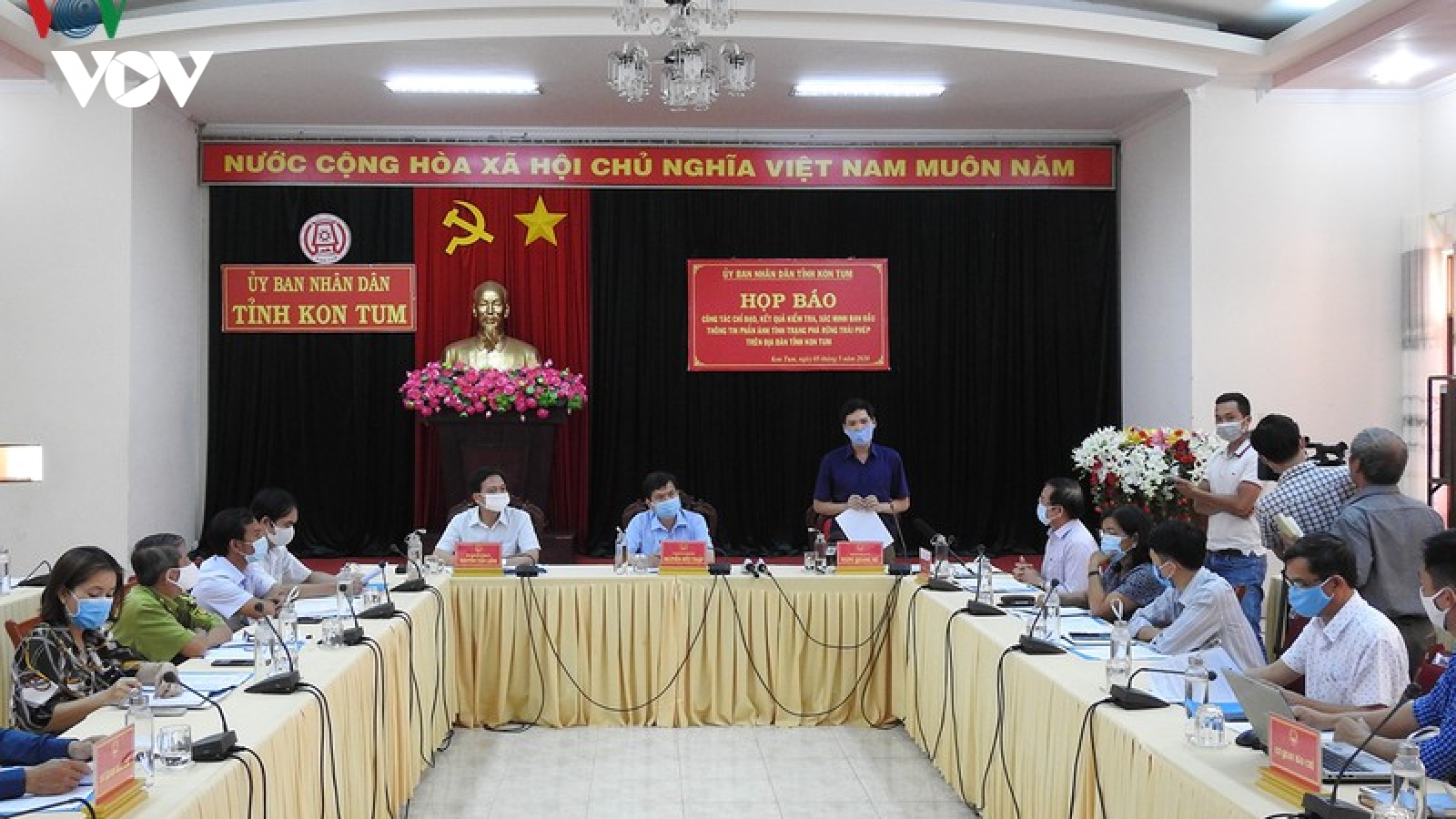 Kon Tum công bố kết quả xác minh ban đầu về tin phản ánh phá rừng