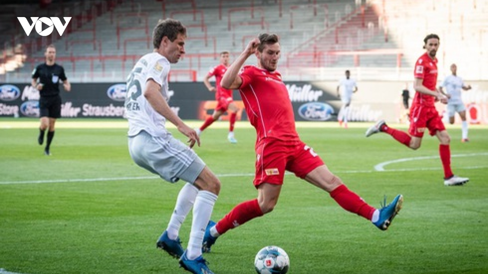 Thắng nhẹ Union Berlin, Bayern Munich vững vàng ở ngôi đầu Bundesliga