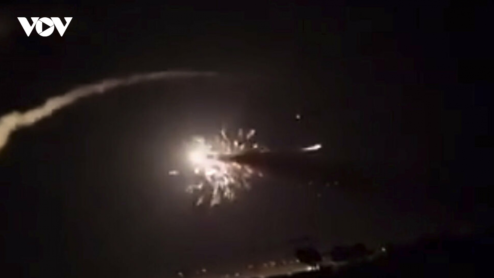 Phòng không Syria đánh chặn mục tiêu tấn công nghi do Israel tiến hành