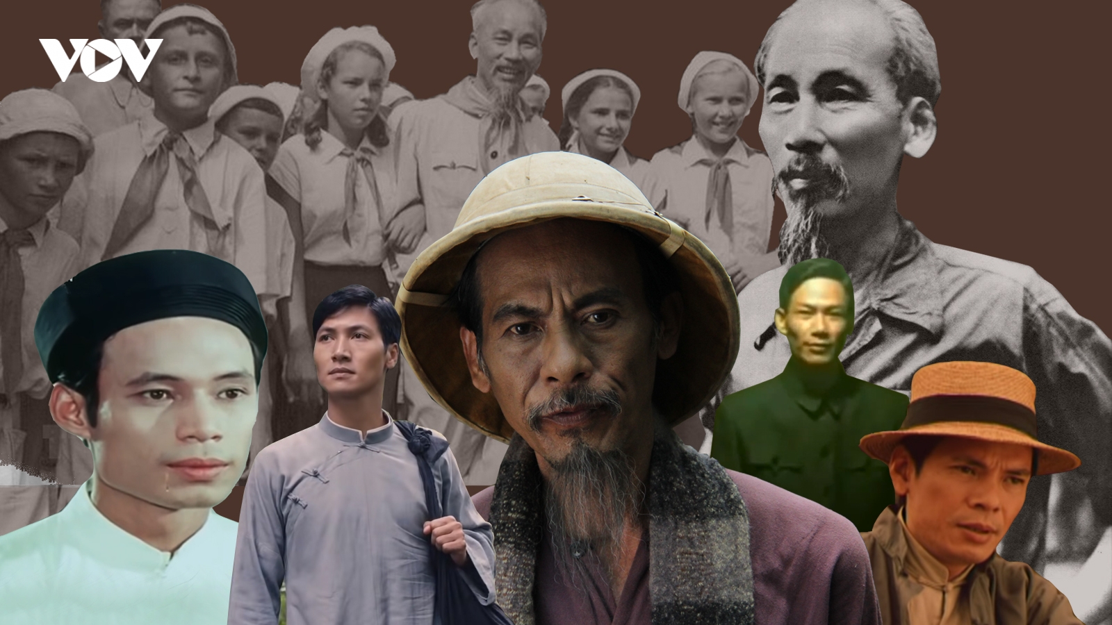 Infographic: Những diễn viên từng thể hiện thành công vai Bác Hồ