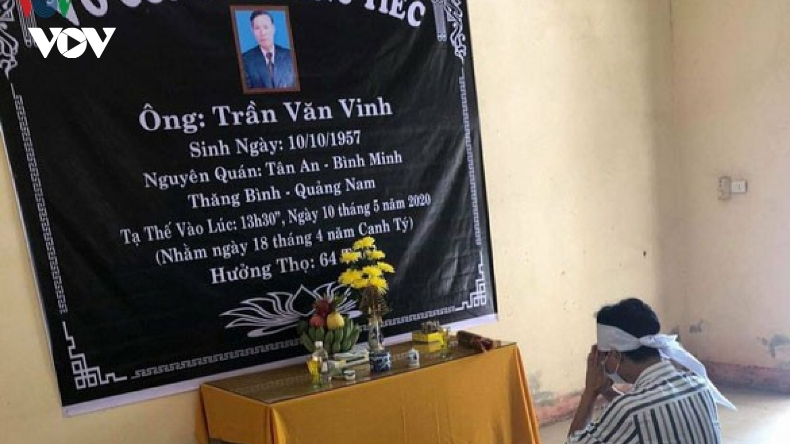 Thêm một trường hợp phải chịu tang bố trong khu cách ly ở Quảng Trị