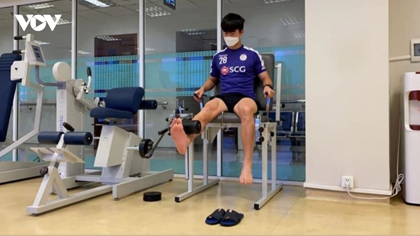 Đỗ Duy Mạnh và ý chí chiến đấu với chấn thương