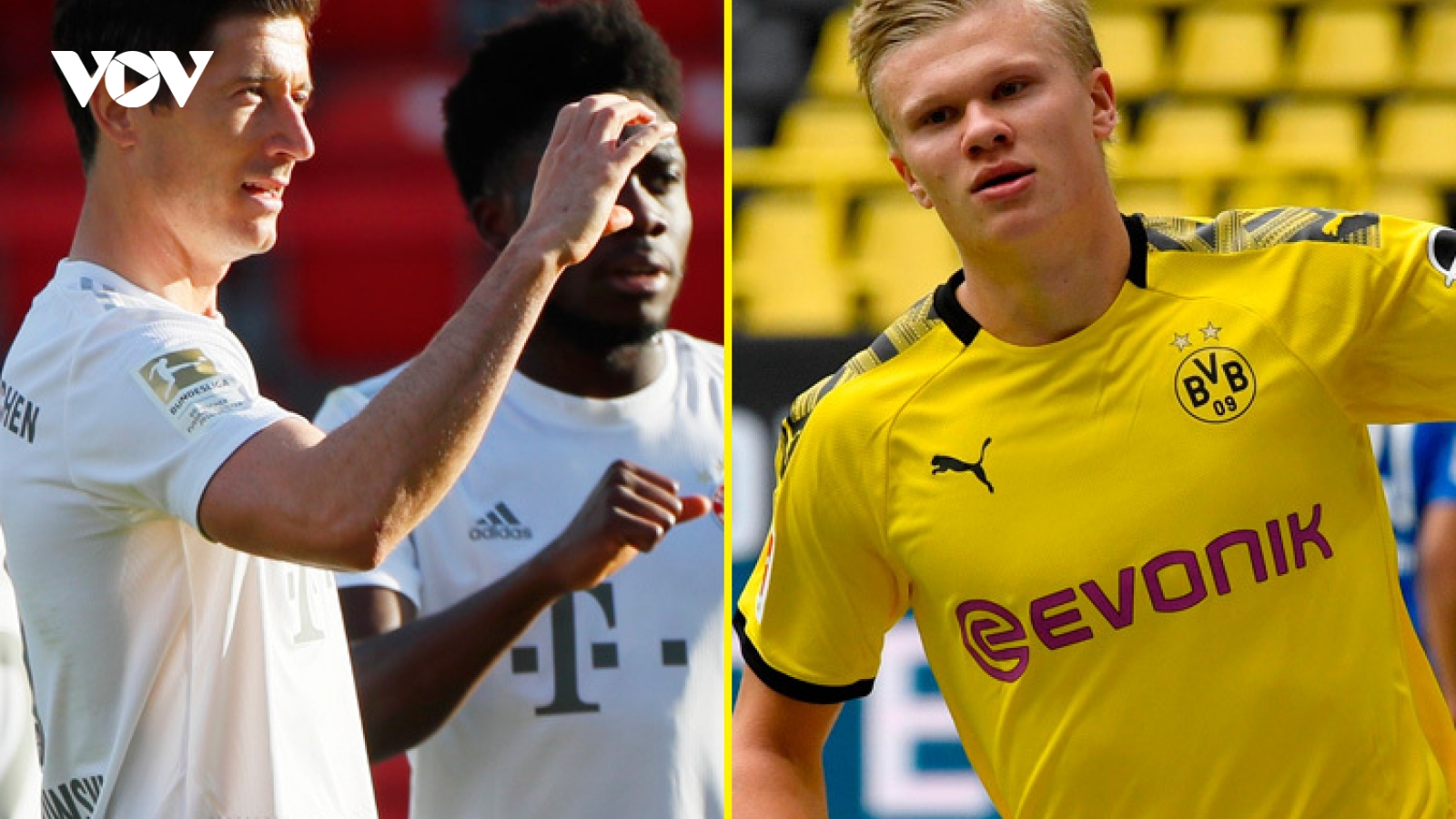 Đội hình hay nhất Bundesliga cuối tuần qua: Haaland đá cặp Lewandowski
