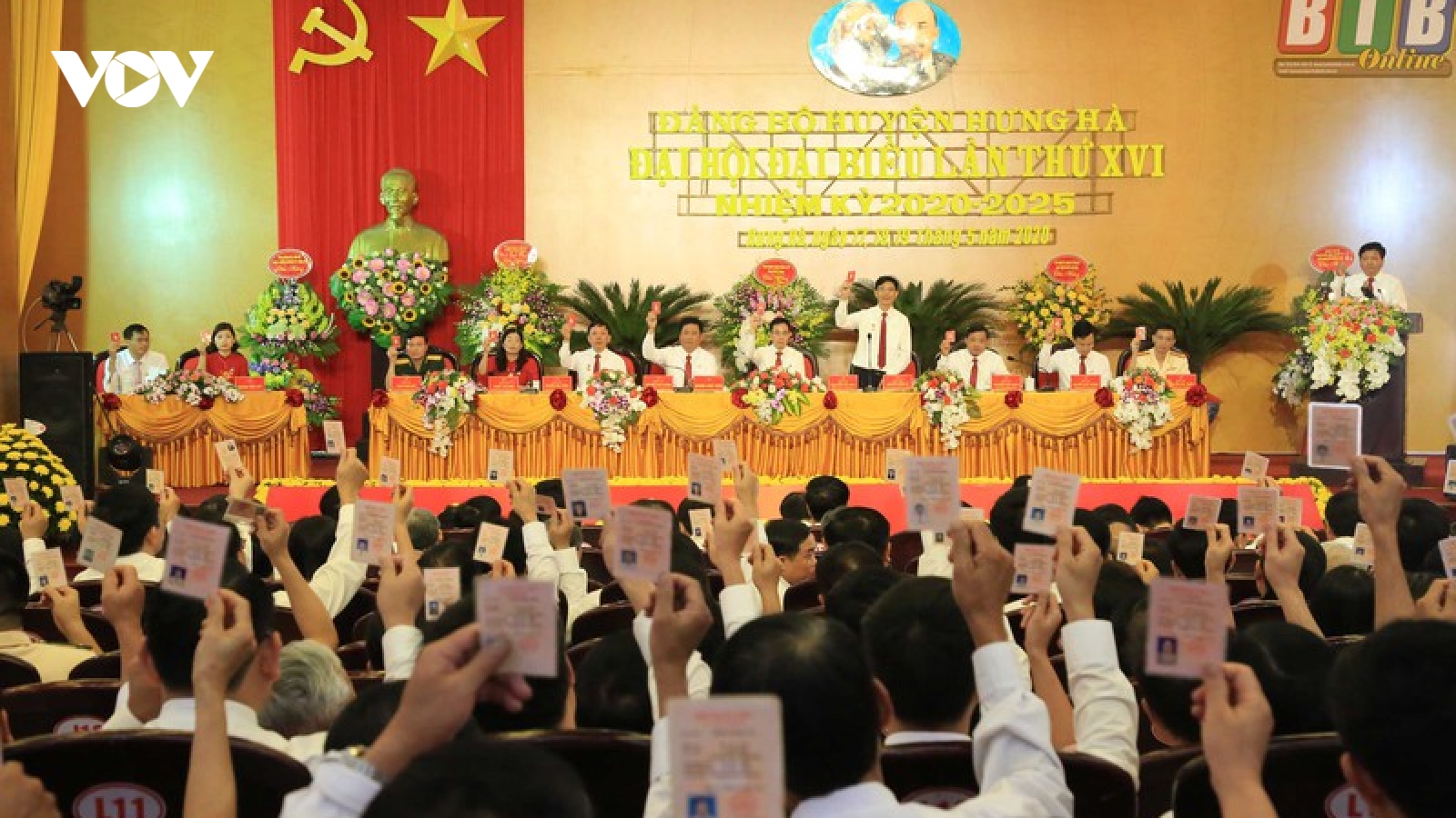 Thái Bình hoàn thành đại hội đảng bộ cơ sở sớm hơn kế hoạch 1 tháng