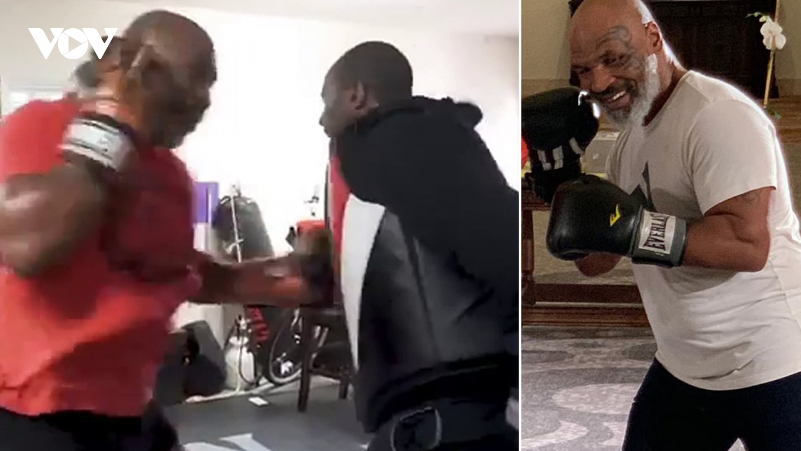 Mike Tyson thể hiện công lực thâm hậu ở tuổi 53