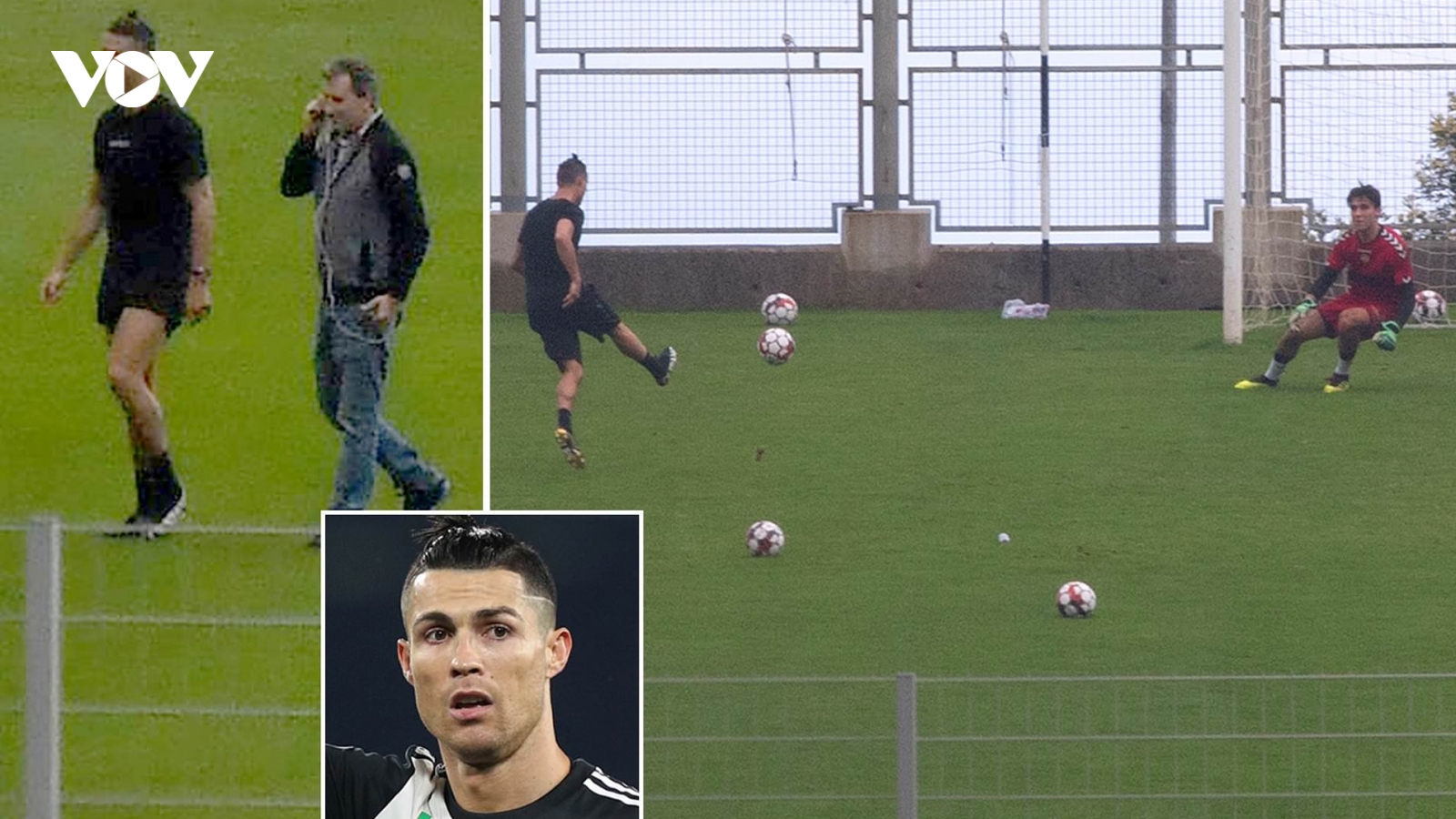 Thủ môn 18 tuổi kể chuyện đi tập với Cristiano Ronaldo trong mùa dịch