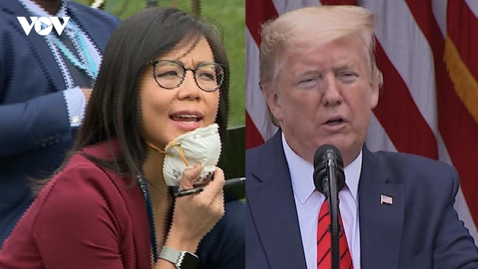 Tổng thống Trump yêu cầu phóng viên đi “hỏi Trung Quốc” về Covid-19