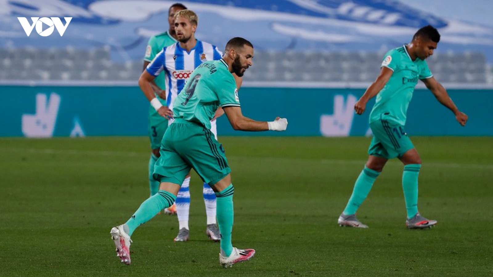 Hạ đẹp Sociedad, Real Madrid soán ngôi đầu của Barca