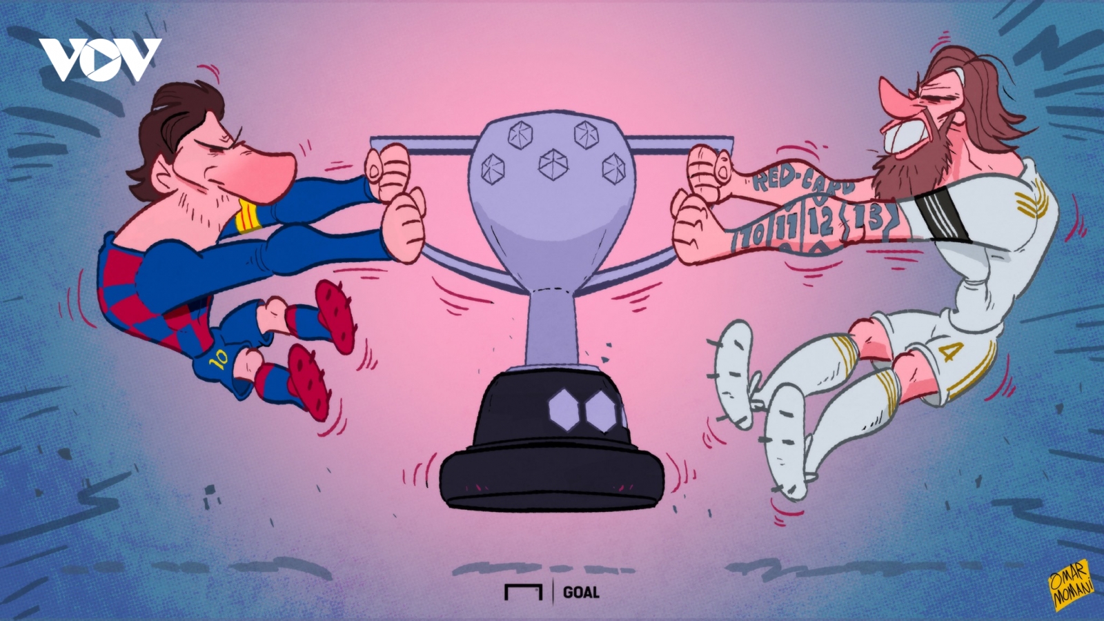 Biếm họa 24h: La Liga trở lại, Barca hay Real vô địch?