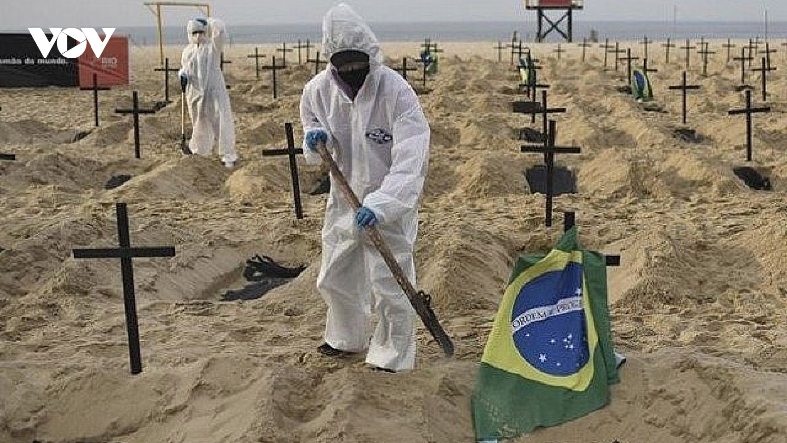 Số ca Covid-19 tại Brazil vượt 1 triệu, gần 50.000 người tử vong