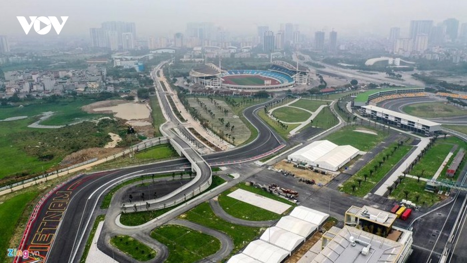 Đường đua F1 ở Hà Nội hiện tại thế nào?