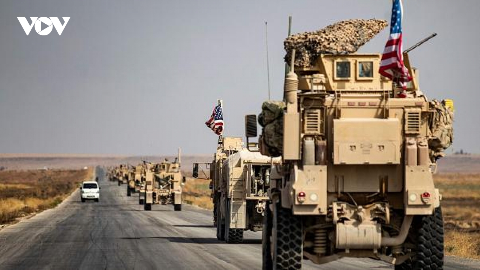 Mỹ điều chuyển trang thiết bị quân sự từ Iraq sang Syria