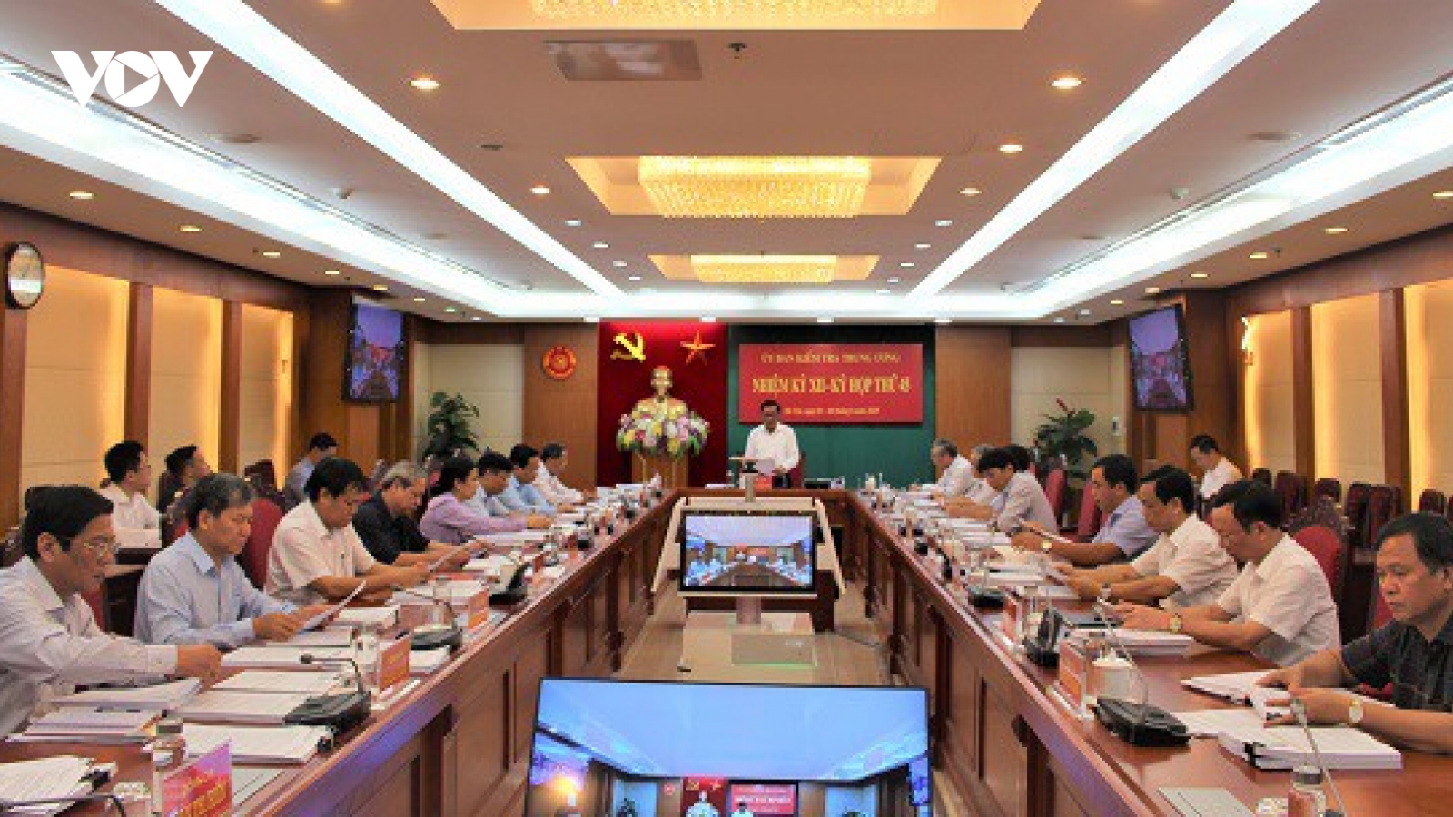 Toàn văn thông cáo báo chí phiên họp 45 của Ủy ban Kiểm tra Trung ương