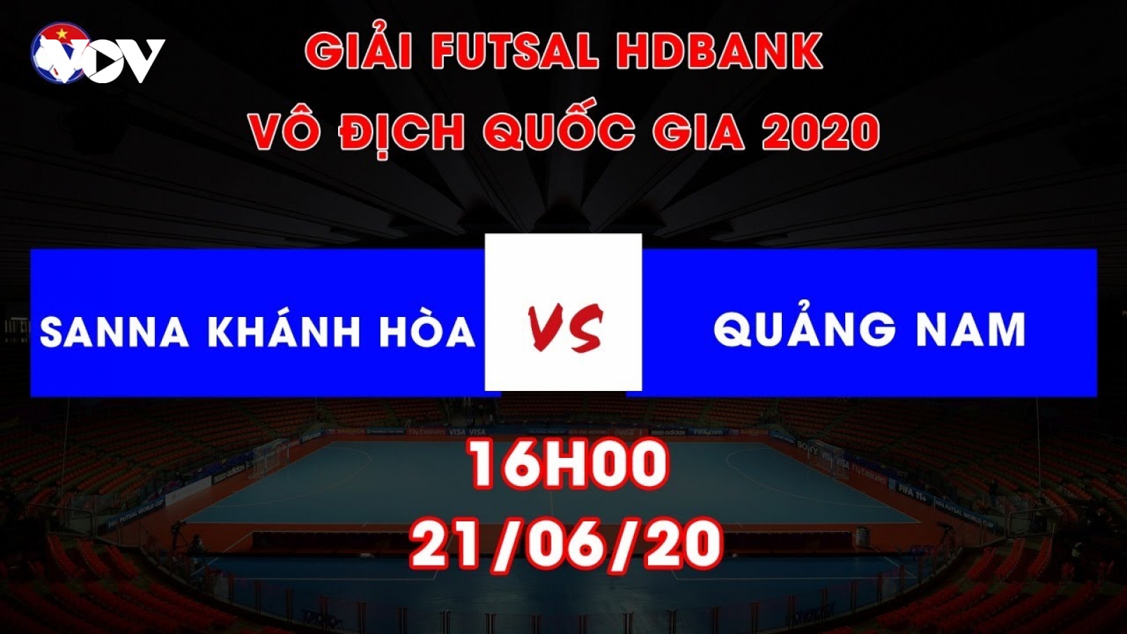 Xem trực tiếp Sanna Khánh Hòa - Quảng Nam Giải Futsal HDBank VĐQG 2020
