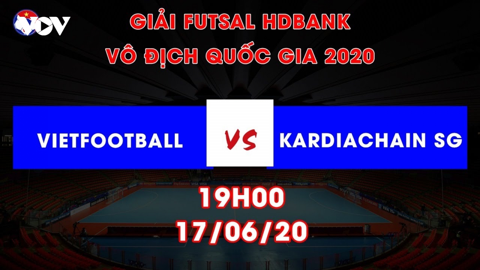 Xem trực tiếp Vietfootball vs Kardiachain Sài Gòn