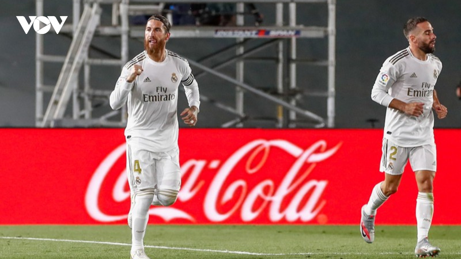 Ramos bắn hạ Getafe, Real Madrid thẳng tiến đến ngôi vô địch La Liga