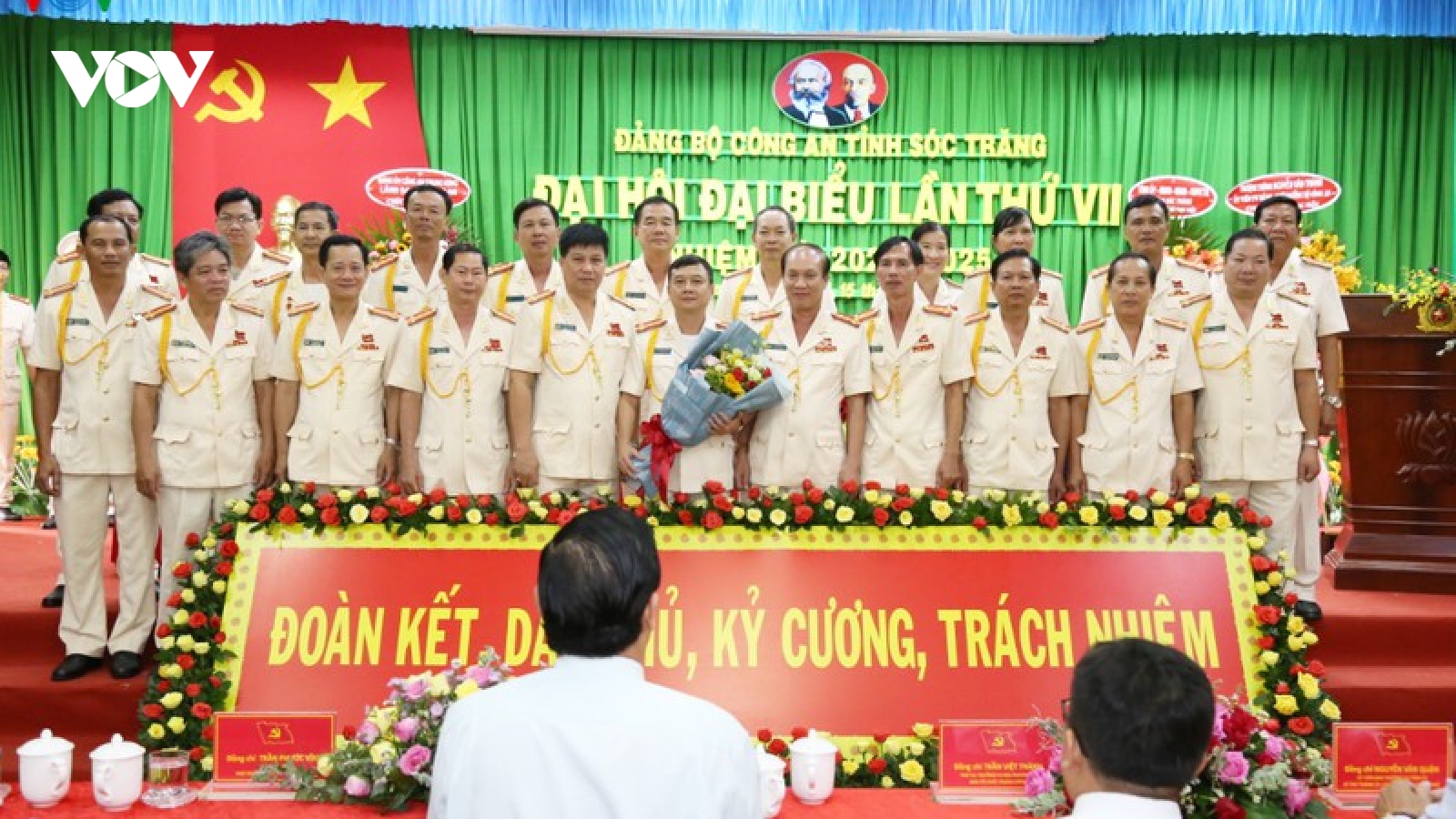 Đại tá Nguyễn Minh Ngọc tái đắc cử Bí thư Đảng ủy Công an Sóc Trăng