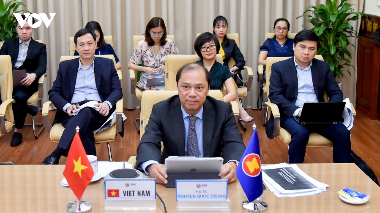 ASEAN thảo luận về khả năng hồi phục kinh tế sau đại dịch Covid-19