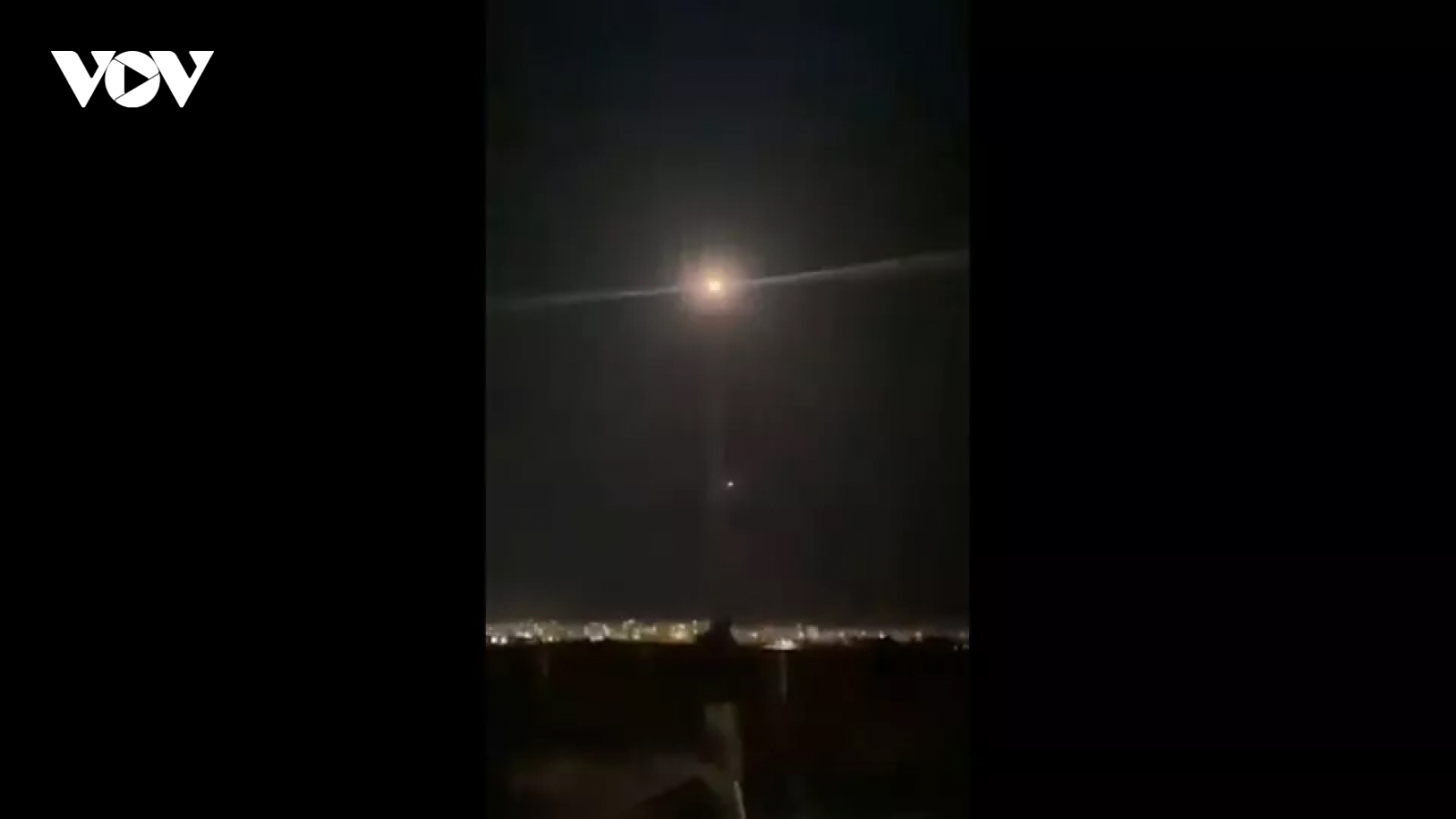 Video: Phòng không Syria bắn hạ tên lửa Israel trên bầu trời Damascus
