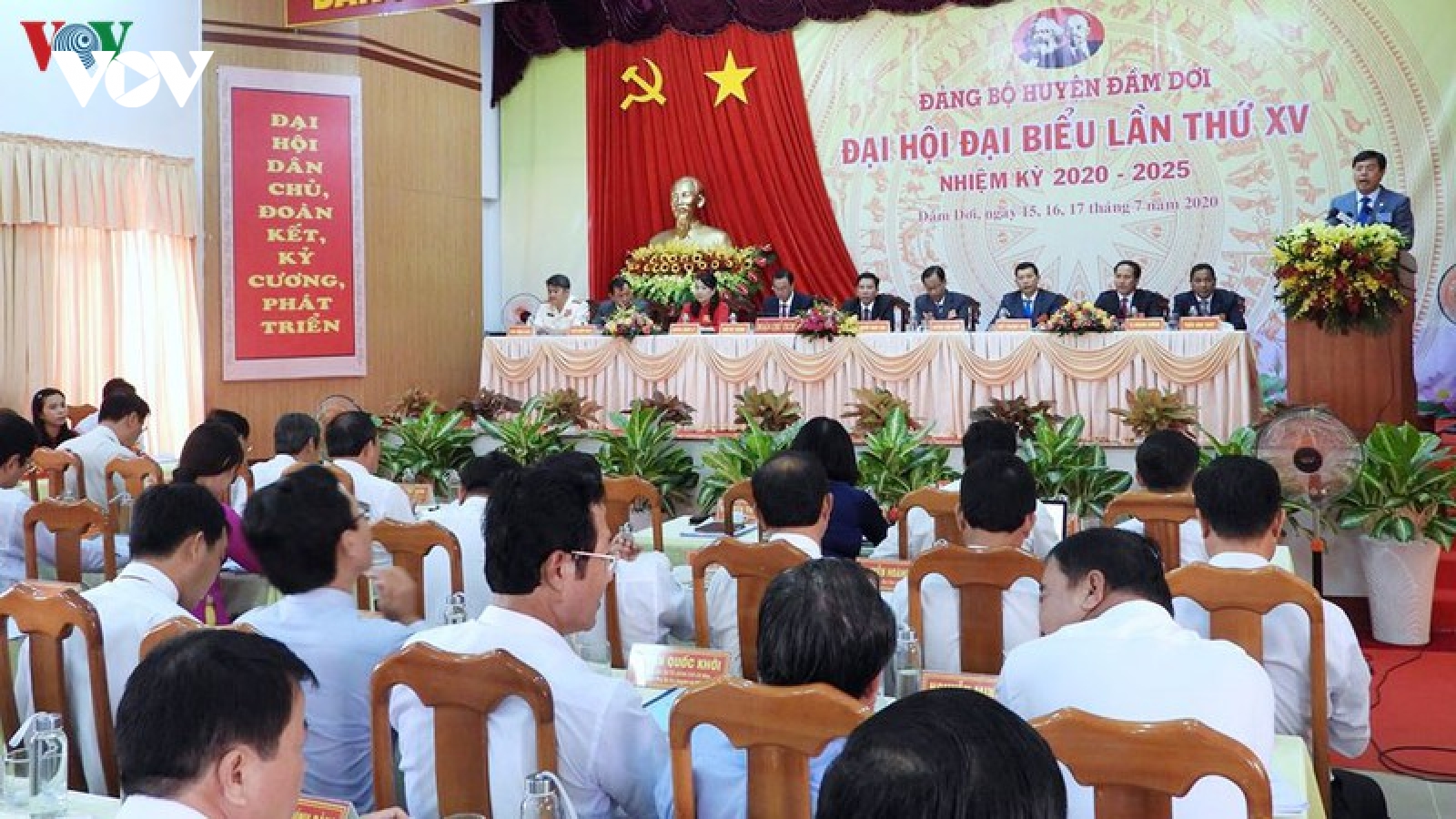 Bầu trực tiếp Bí thư Huyện ủy Đầm Dơi (Cà Mau) tại Đại hội