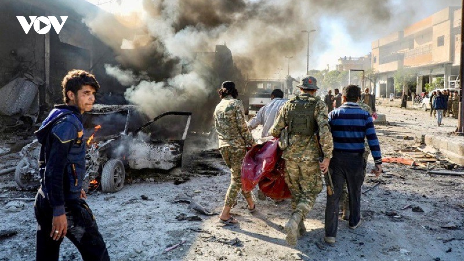 Đánh bom chết người ngay trước thềm bầu cử quốc hội Syria