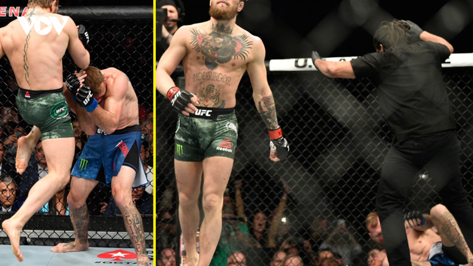 VIDEO: Chuỗi ra đòn “hiểm ác” của Conor McGregor qua góc quay chậm