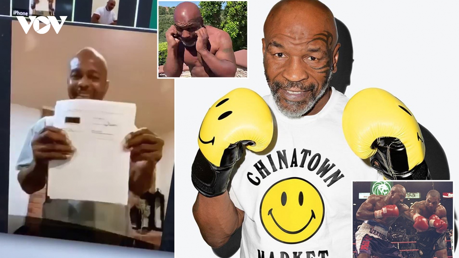 Mike Tyson tái xuất ở tuổi 54, xỏ găng thượng đài vào tháng 9 tới