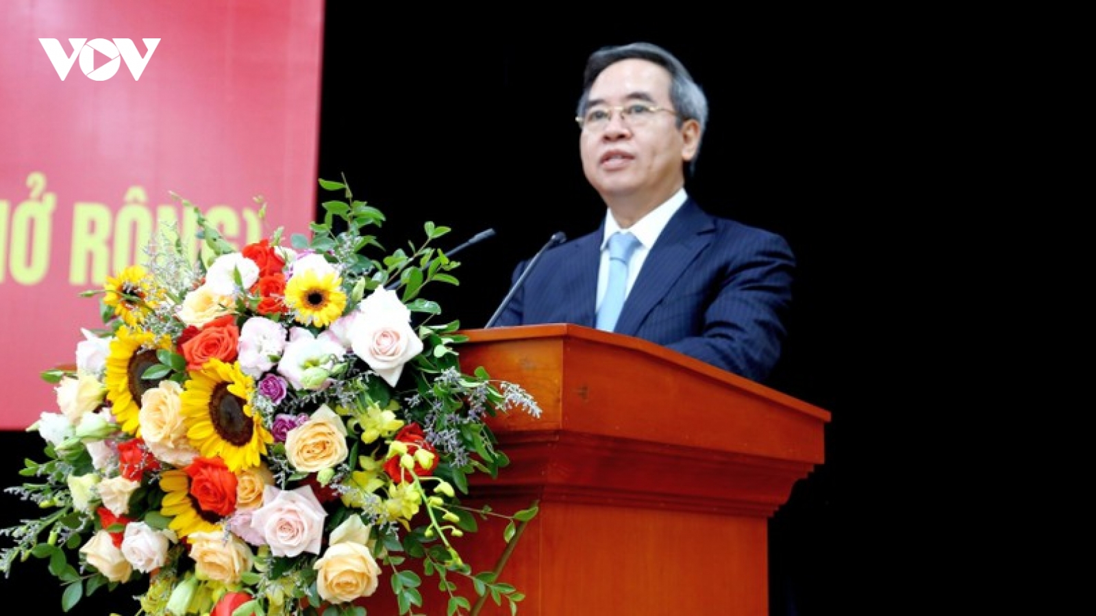 Ông Nguyễn Văn Bình dự Hội nghị sơ kết Đảng ủy Khối Doanh nghiệp TƯ