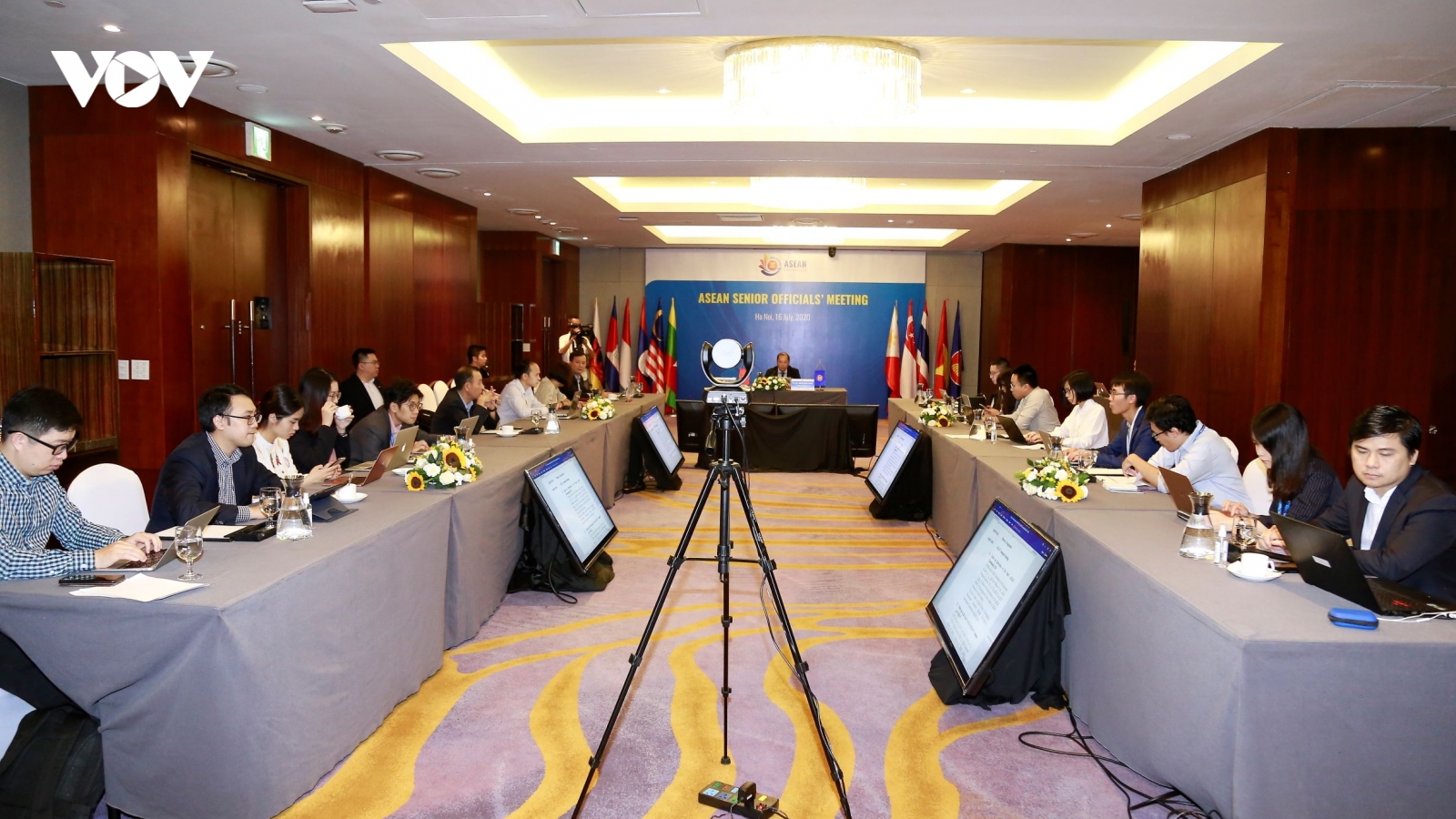 Các Quan chức Cao cấp ASEAN trao đổi về hợp tác phòng chống Covid-19