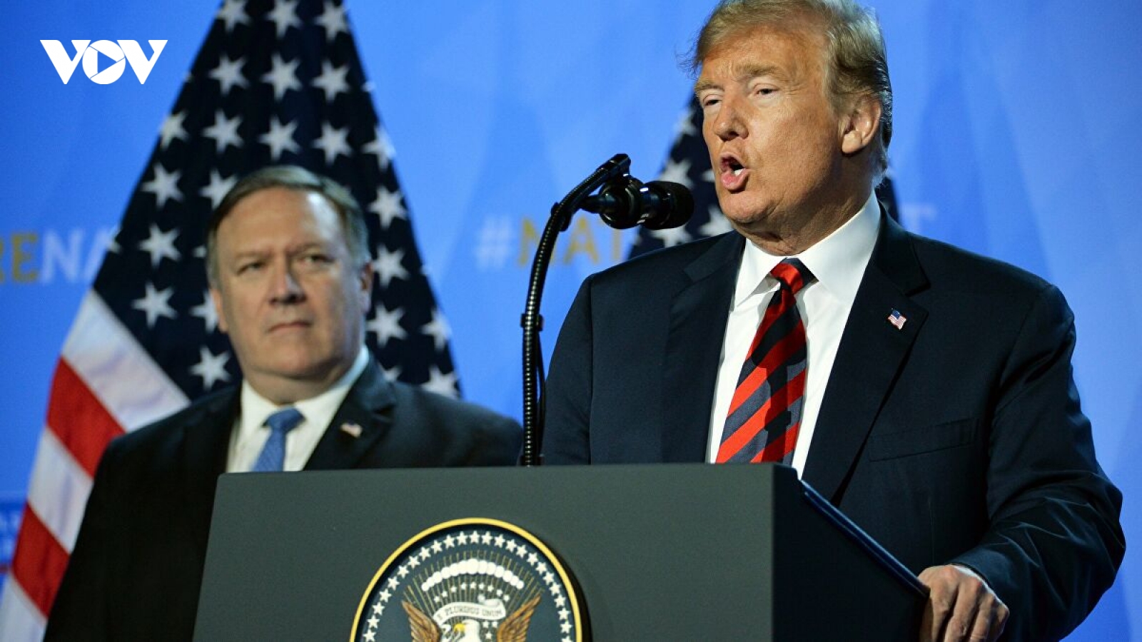 Tổng thống Trump nói không muốn Mỹ rút khỏi NATO